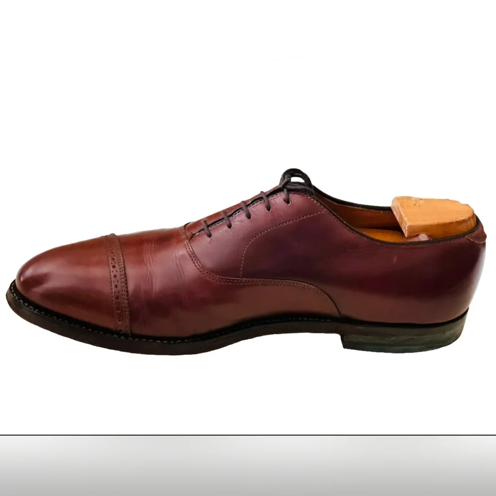 Alden Brown Leather Oxfords